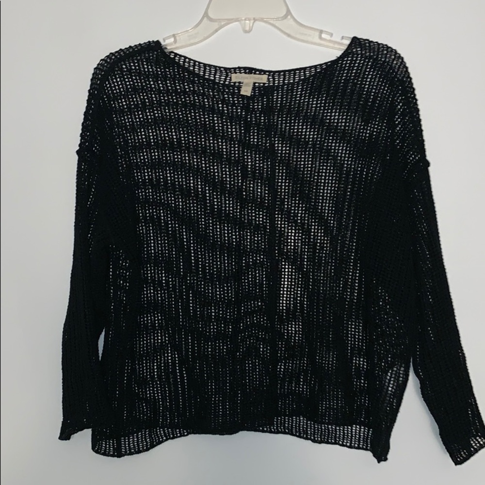 Eileen Fisher See-through shirt